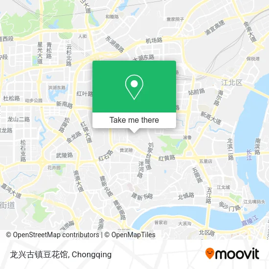 龙兴古镇豆花馆 map