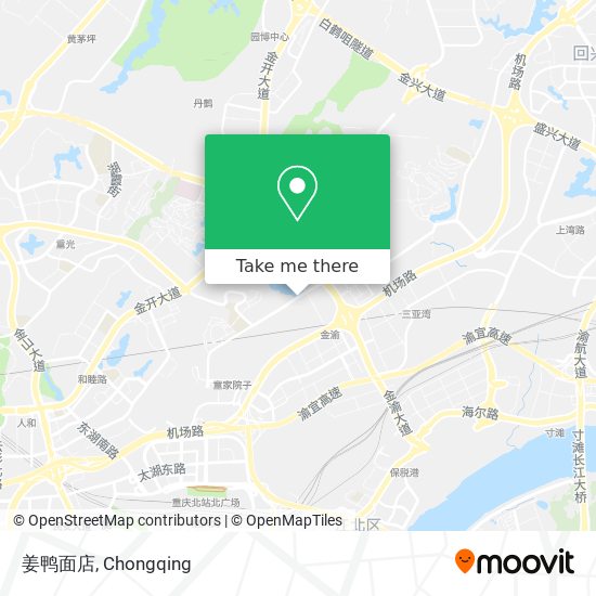 姜鸭面店 map