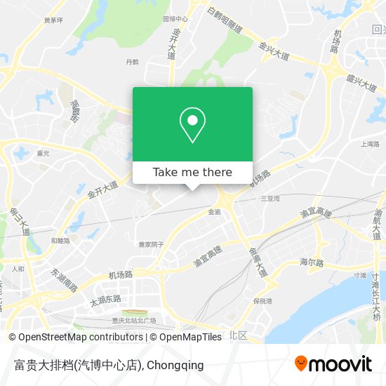 富贵大排档(汽博中心店) map