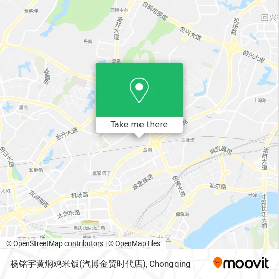 杨铭宇黄焖鸡米饭(汽博金贸时代店) map