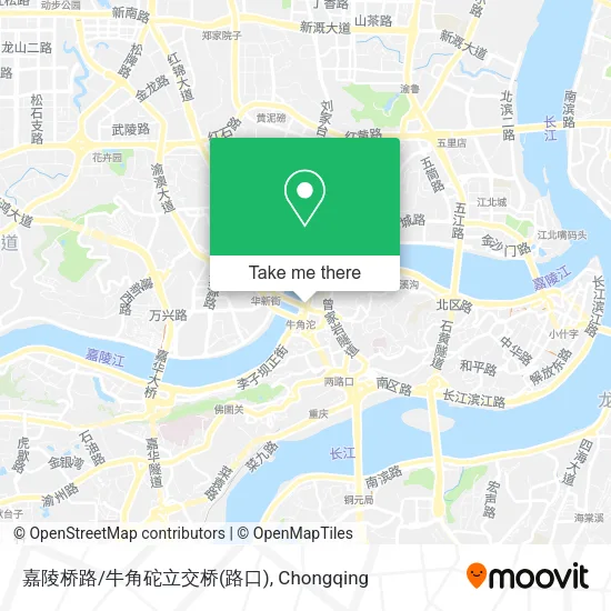 嘉陵桥路/牛角砣立交桥(路口) map