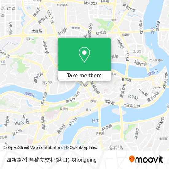 四新路/牛角砣立交桥(路口) map
