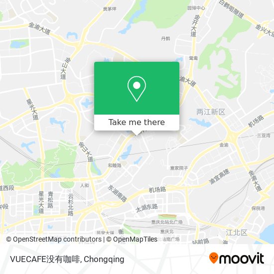 VUECAFE没有咖啡 map