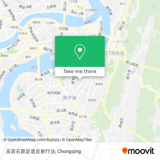 吴若石新足道反射疗法 map