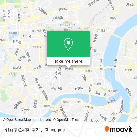 创新绿色家园-南2门 map