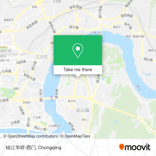 锦江华府-西门 map