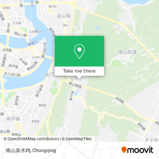南山泉水鸡 map