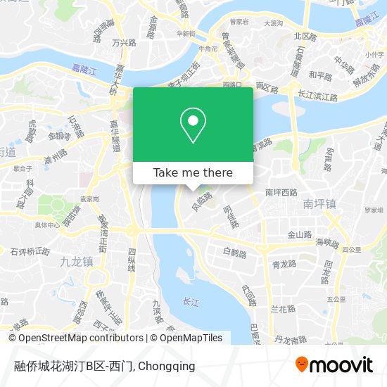 融侨城花湖汀B区-西门 map