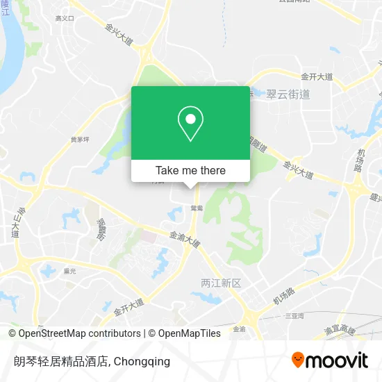 朗琴轻居精品酒店 map