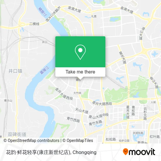 花韵·鲜花轻享(康庄新世纪店) map