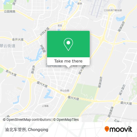渝北车管所 map
