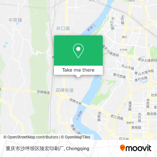 重庆市沙坪坝区陵宏印刷厂 map