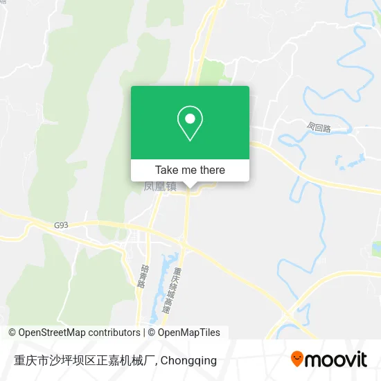 重庆市沙坪坝区正嘉机械厂 map