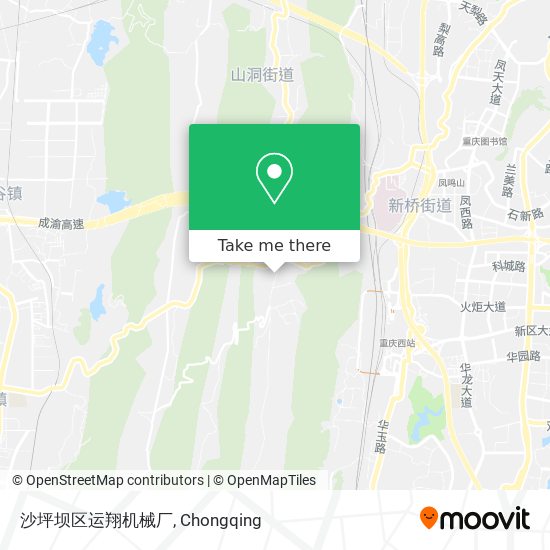 沙坪坝区运翔机械厂 map