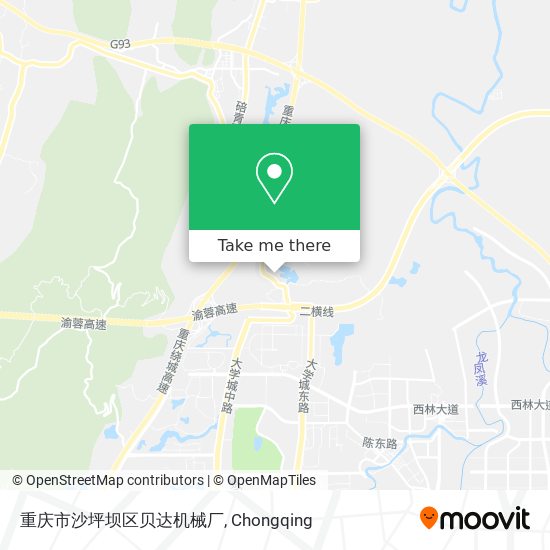 重庆市沙坪坝区贝达机械厂 map
