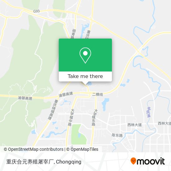 重庆合元养殖屠宰厂 map
