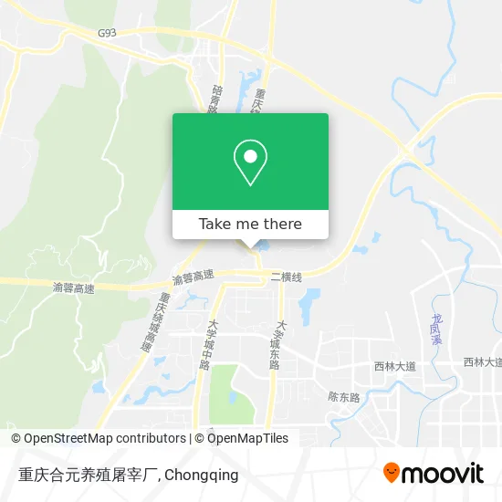 重庆合元养殖屠宰厂 map