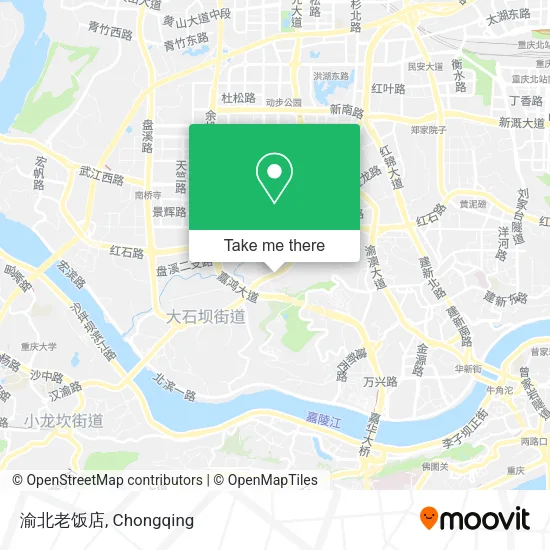 渝北老饭店 map