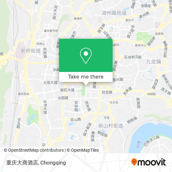 重庆大商酒店 map