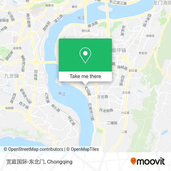 宽庭国际-东北门 map
