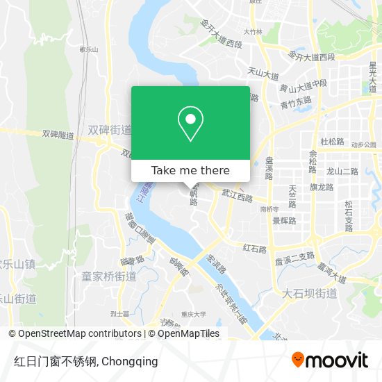 红日门窗不锈钢 map