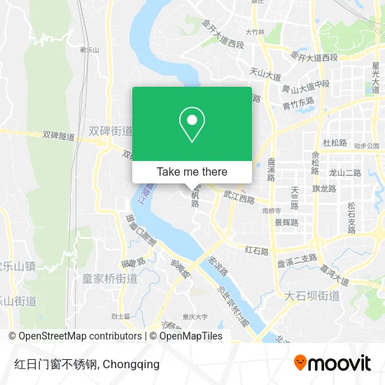 红日门窗不锈钢 map