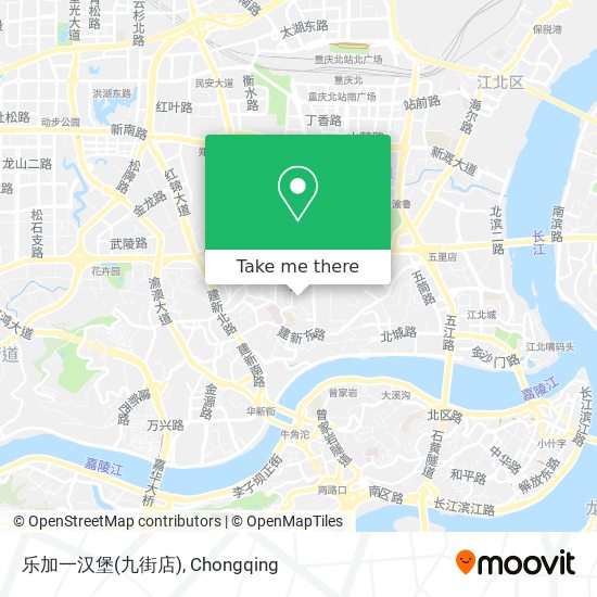 乐加一汉堡(九街店) map