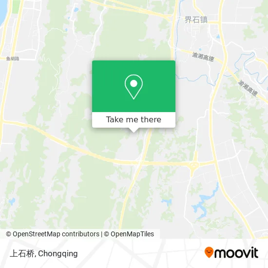 上石桥 map