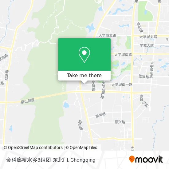 金科廊桥水乡3组团-东北门 map