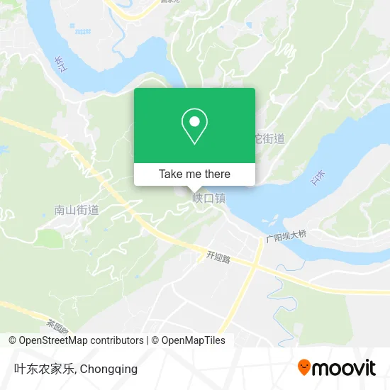 叶东农家乐 map