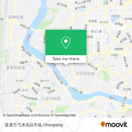 盘溪万弋冰冻品市场 map
