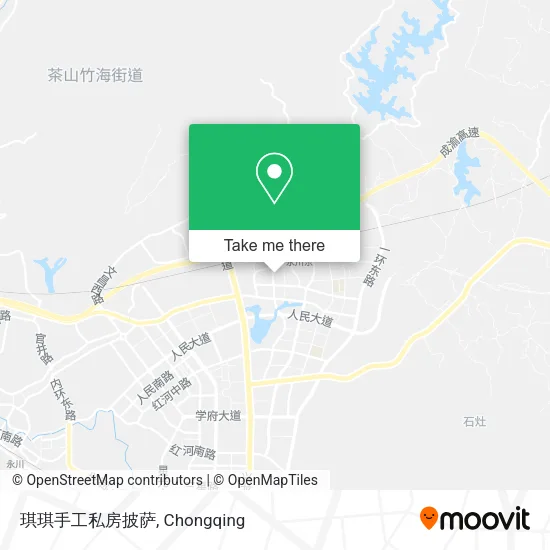 琪琪手工私房披萨 map