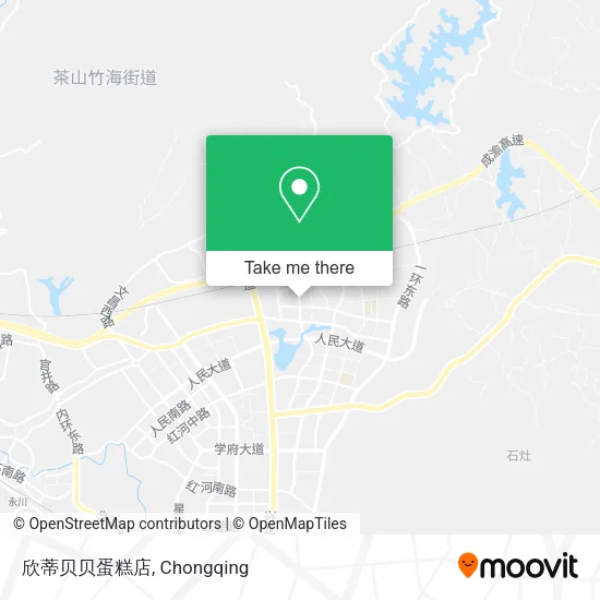 欣蒂贝贝蛋糕店 map