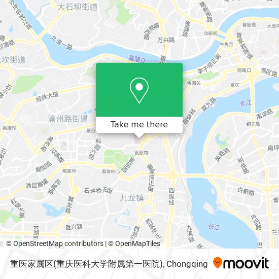 重医家属区(重庆医科大学附属第一医院) map