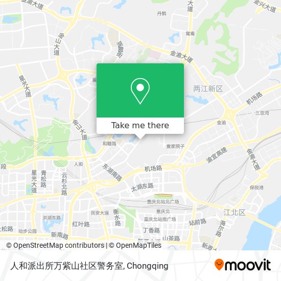 人和派出所万紫山社区警务室 map