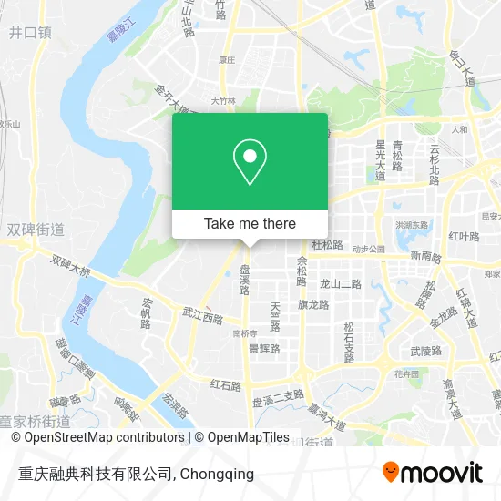 重庆融典科技有限公司 map