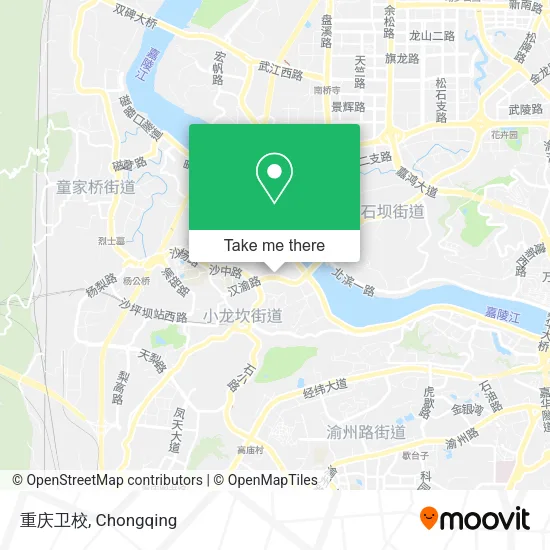 重庆卫校 map