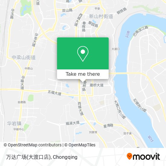 万达广场(大渡口店) map