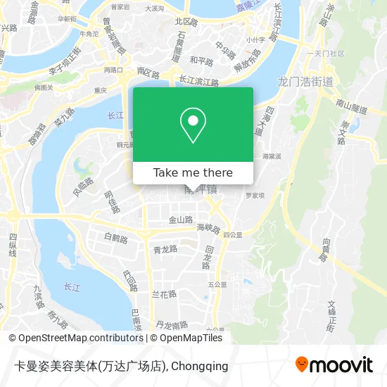卡曼姿美容美体(万达广场店) map