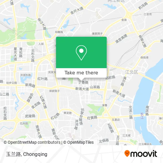 玉兰路 map