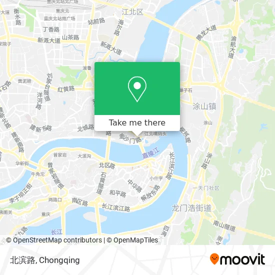 北滨路 map