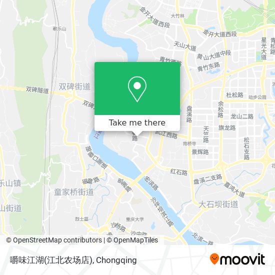嚼味江湖(江北农场店) map
