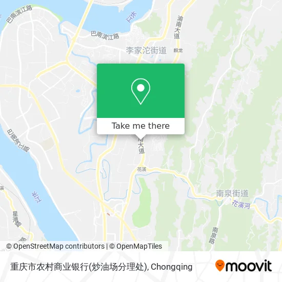 重庆市农村商业银行(炒油场分理处) map