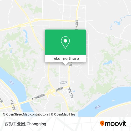 西彭工业园 map