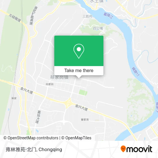 雍林雅苑-北门 map