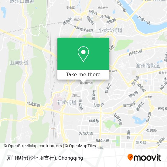 厦门银行(沙坪坝支行) map