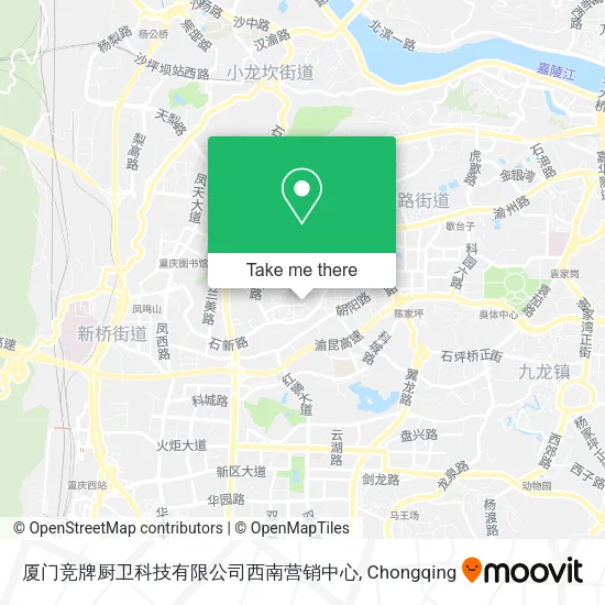 厦门竞牌厨卫科技有限公司西南营销中心 map
