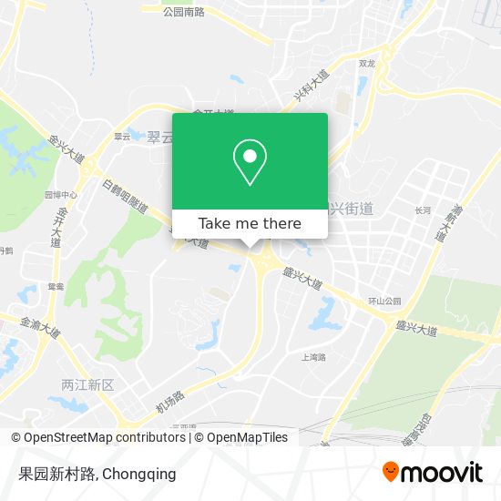 果园新村路 map