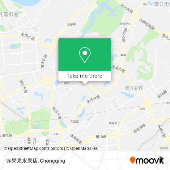 赤果果水果店 map
