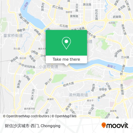 财信沙滨城市-西门 map
